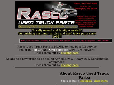 Used Truck Parts - Largest Recycler In West Virginia.