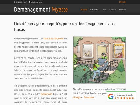 Déménagement Myette Montréal