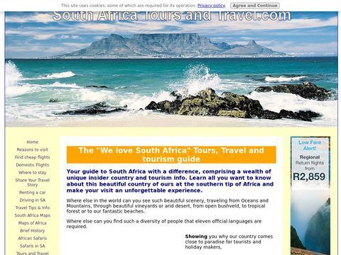 Unique South Africa Tourist Guide