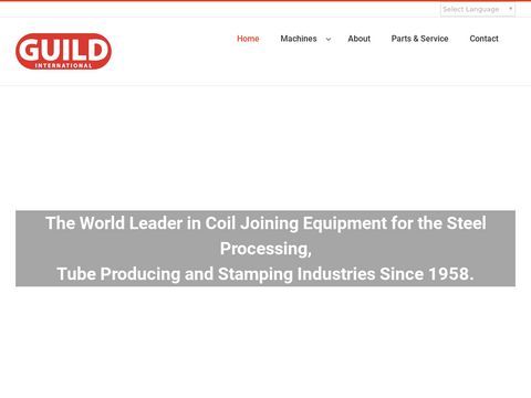 Guild International, World Supplier of Coil Joining Equipment