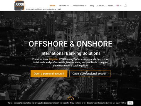 To your offshore business request FBS Banking THE specialist