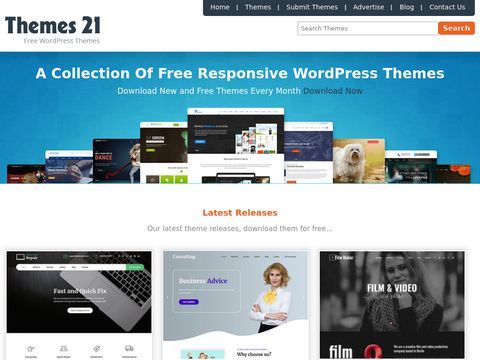 Free WordPress Themes- themes21.net