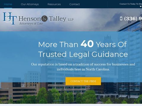 Henson & Talley LLP Attorneys at Law
