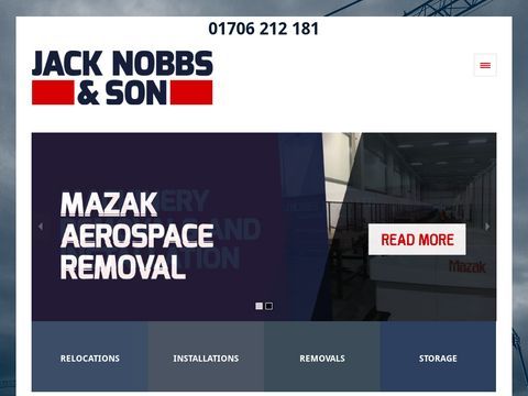 Machinery removals | Machinery installations | Factory relocations | Heavy Haulage | Jack Nobbs & Son Ltd