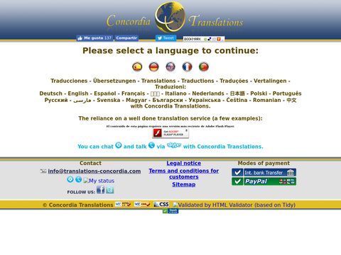 Spanish translation service - Concordia Translations 