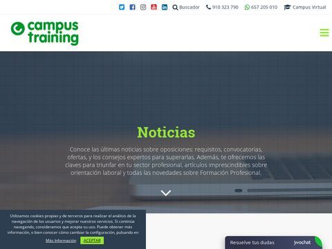 Campus Training - news about education and trainings