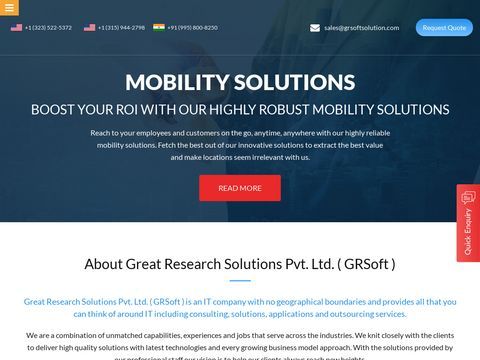 GRSoft Solutions - Website Design and Development Company