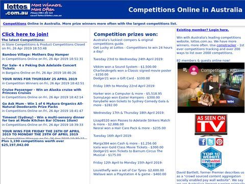 Competitions Australia