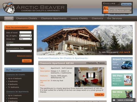 luxury chalets Chamonix