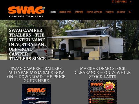 Swag Camper Trailers - Camping Trailer Brisbane