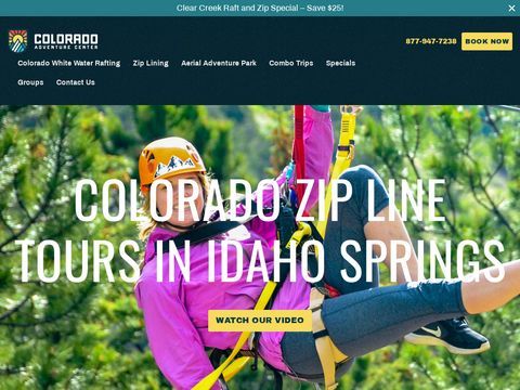 Colorado zipline - Zipline idaho springs
