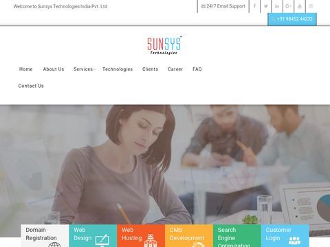 Sunsys Technologies Website Design and Development
