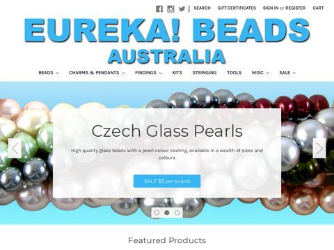 Eureka! Beads - Beads, Findings & Tools