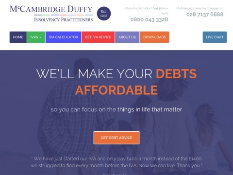 Welcome to McCambridge Duffy - Financial help specialists