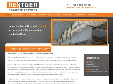 Concrete Repair Perth WA