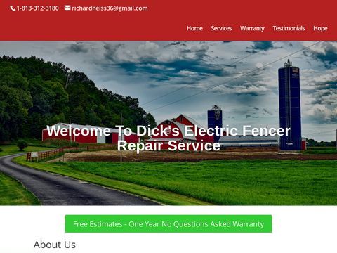 Dicks Electric Fencer Repair Service