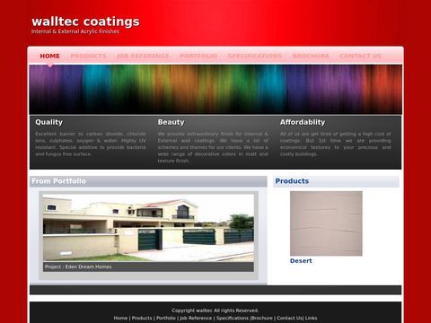 walltec | Internal&External | Texture coating |