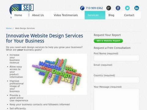 SEO Buzz Website Design Services