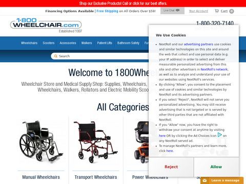 Wheelchairs, Walkers & Scooters | 1800wheelchair