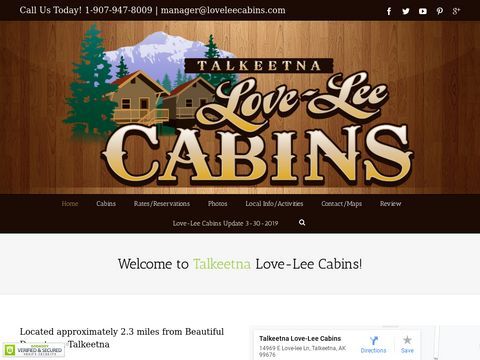 Talkeetna Love-Lee Cabins