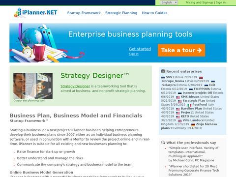 Business Plan Online