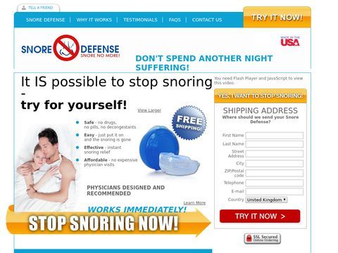 Snore Defense