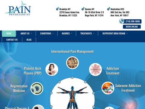 Pain Clinic NYC Pain Management Clinic: Physicians in Brooklyn-Manhattan-New York