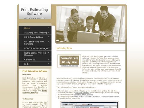 Print Estimating Software Benefits