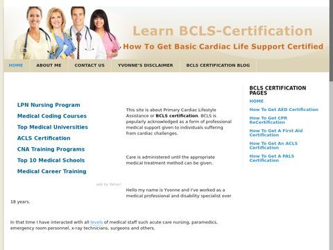 BCLS Certification also known as Basic Cardiac Life Support