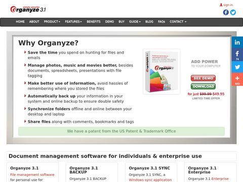 Document Management Software System India | Organyze 3.1