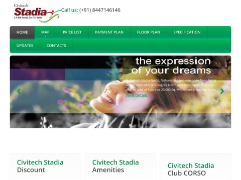 Civitech Stadia | Civitech Stadia Noida | Civitech Staida Sector 79