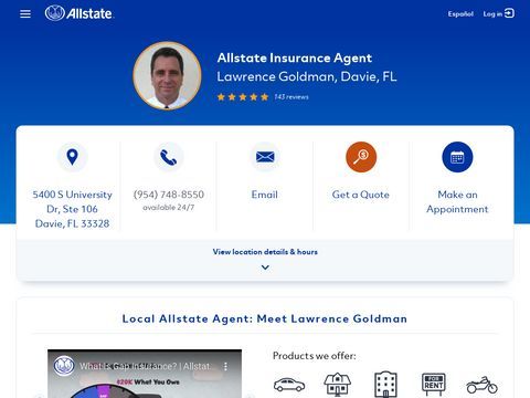 Allstate Insurance Agent: Lawrence Goldman