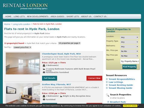 Flat To rent In Hyde Park