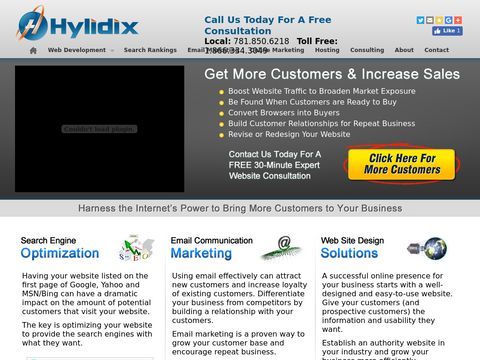 Small Business Web Development | Hylidix.com