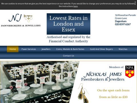 Nicholas James Pawnbrokers & Jewellers