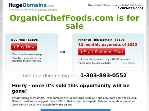 The Organic Chef Foods