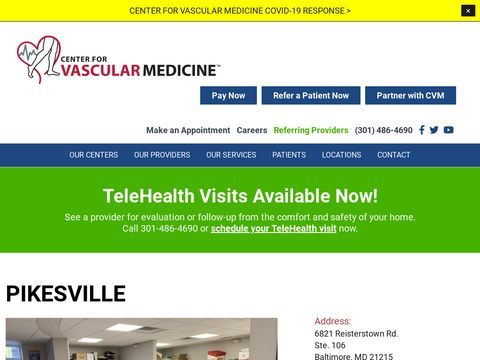 Center for Vascular Medicine - Pikesville