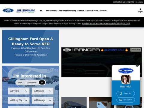 Bob Gillingham Ford Truck Dealers