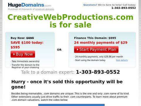 Creative Web Productions | Online Marketing & Media Solution