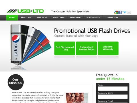 USBLTD Custom FLash Drives
