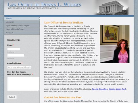 Law Office of Donna L. Wulkan, Special Ed Lawyer