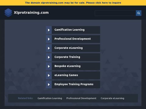 E Learning content development from XLPro