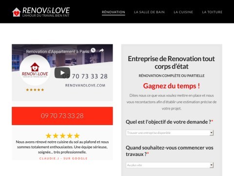 Renov&Love - Entreprise de Rénovation