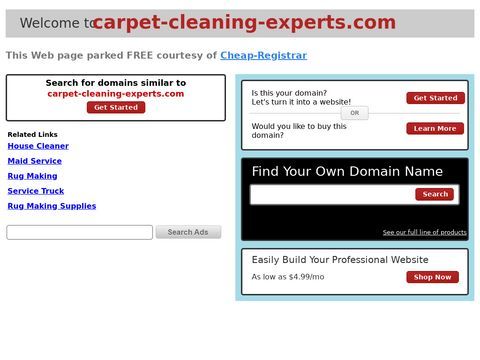 Carpet Cleaning Experts