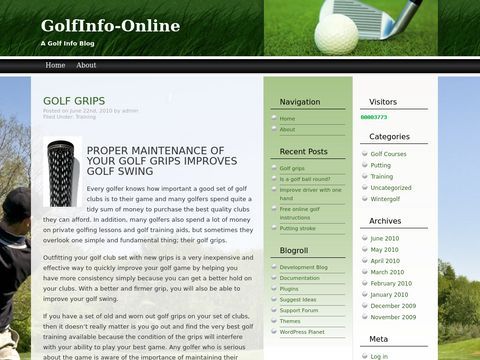 Golf Info Blog