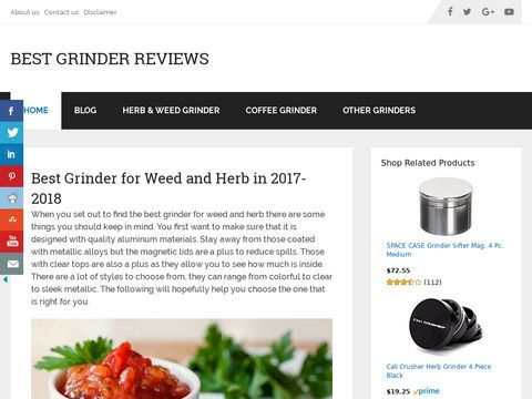 Best Grinder Reviews | Herb, Weed & Marijuana Grinders - Best Grinder Reviews