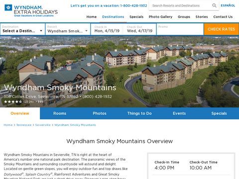 Wyndham Smoky Mountains - Sevierville Accommodations