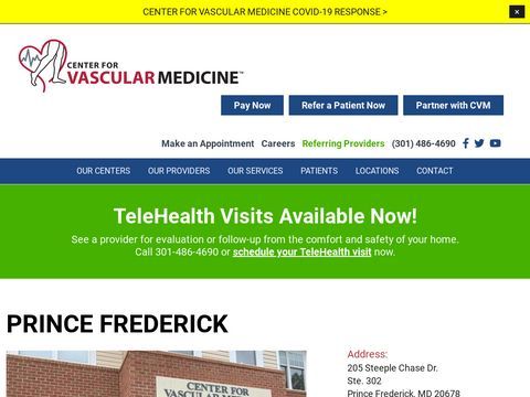 Center for Vascular Medicine- Prince Frederick