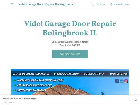 Videl Garage Door Repair Bolingbrook