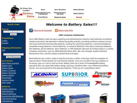 Battery Sales